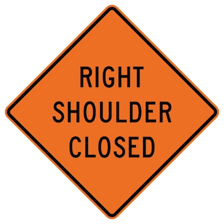 Sign Solutions Usa 48 in Height, 48 in Width, Aluminum, Diamond DUS08HOR4848W21-5aR